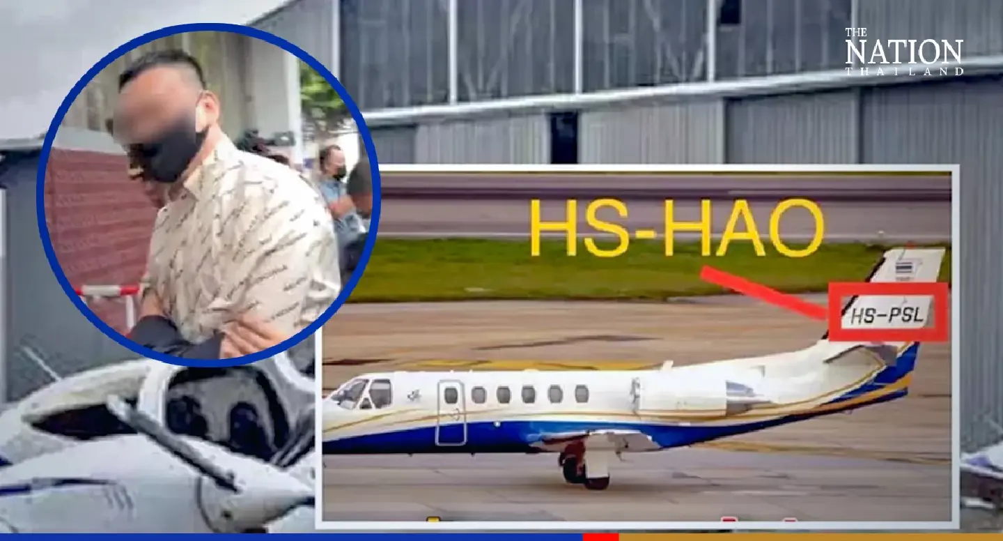 Anti-drug agency seizes alleged Chinese mafioso’s private jet in Hua Hin Anti-drug agency seizes alleged Chinese mafioso’s private jet in Hua Hin