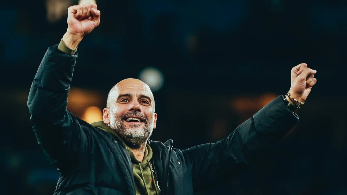 Guardiola explains his reaction to Haaland's 95-minute winner