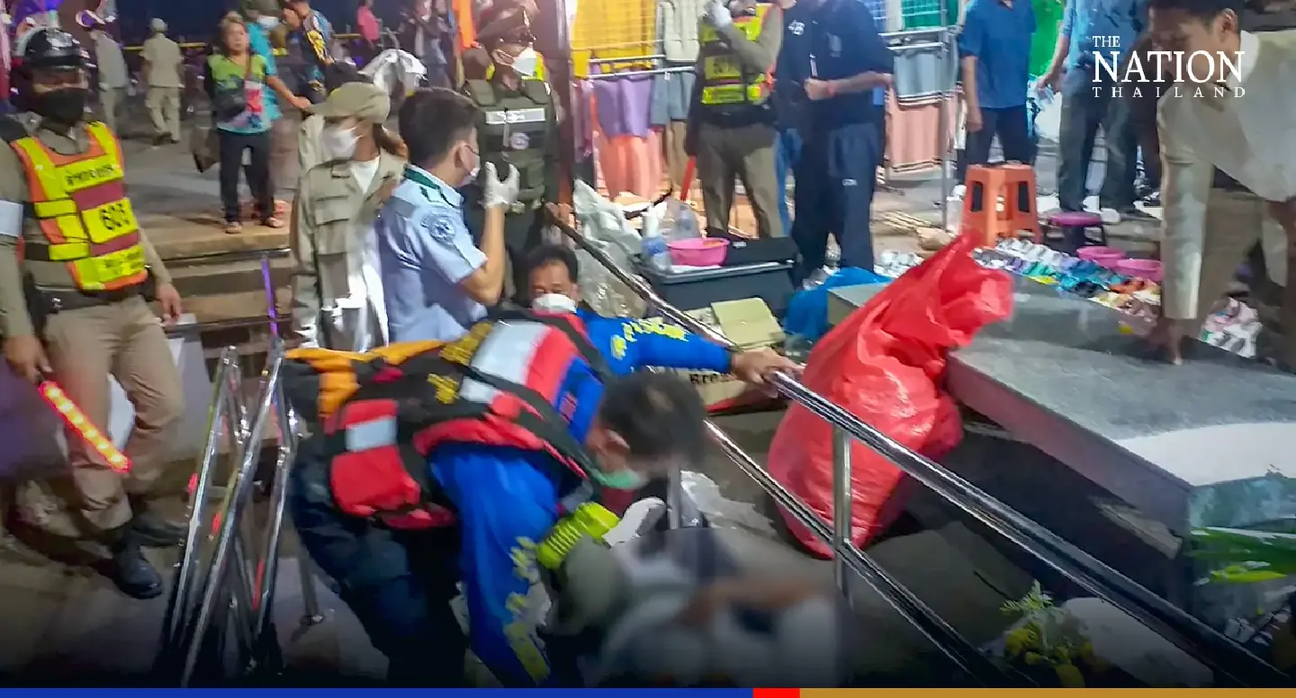 15 slightly hurt in Nakhon Phanom ‘shockwave’ after Loy Krathong fireworks explode