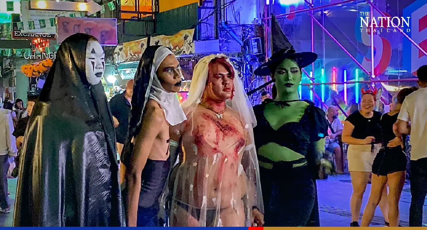 Zombie nuns join demons to stalk Bangkok’s Khao San on Halloween Zombie nuns join demons to stalk Bangkok’s Khao San on Halloween