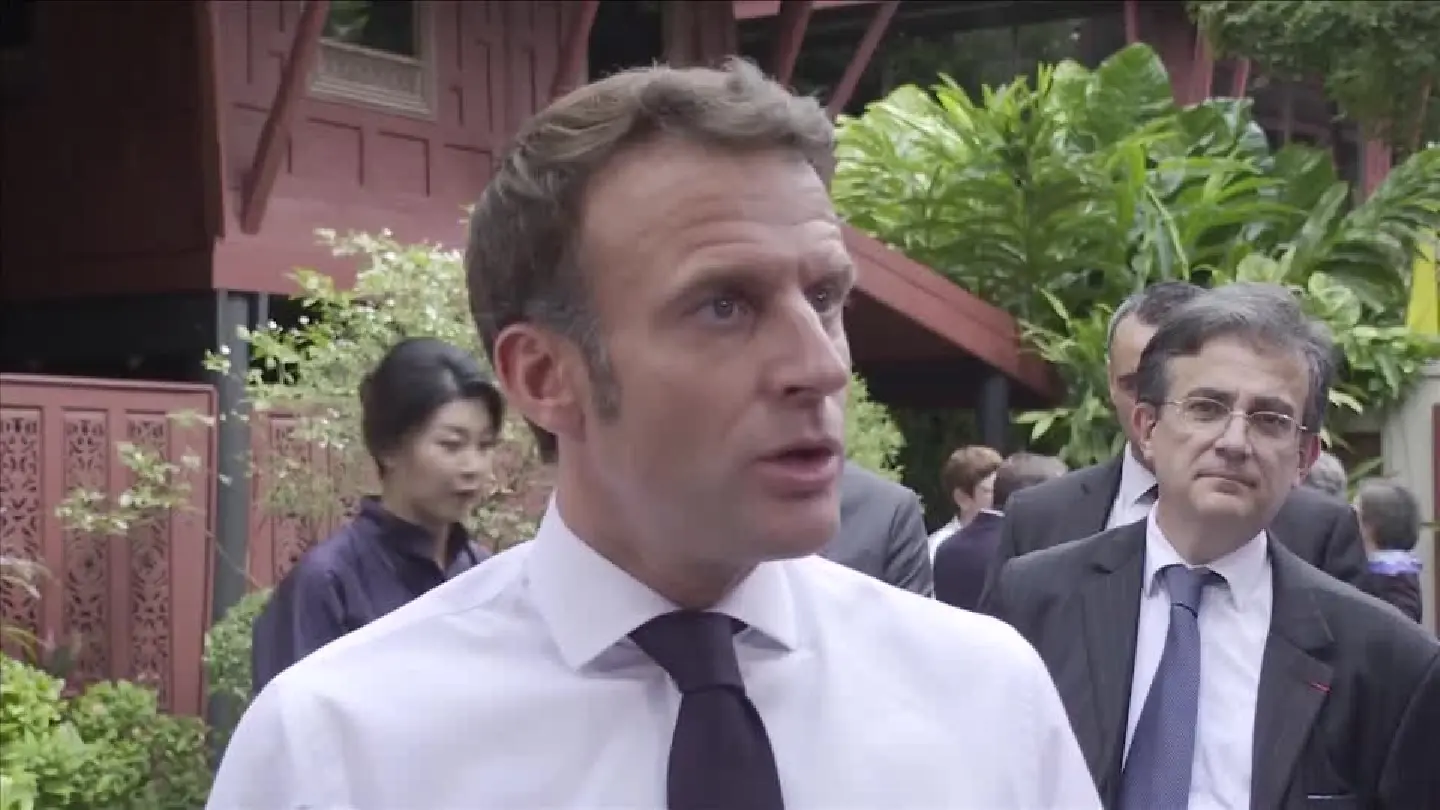 Macron says Australia submarine deal was not about confronting China Macron says Australia submarine deal was not about confronting China