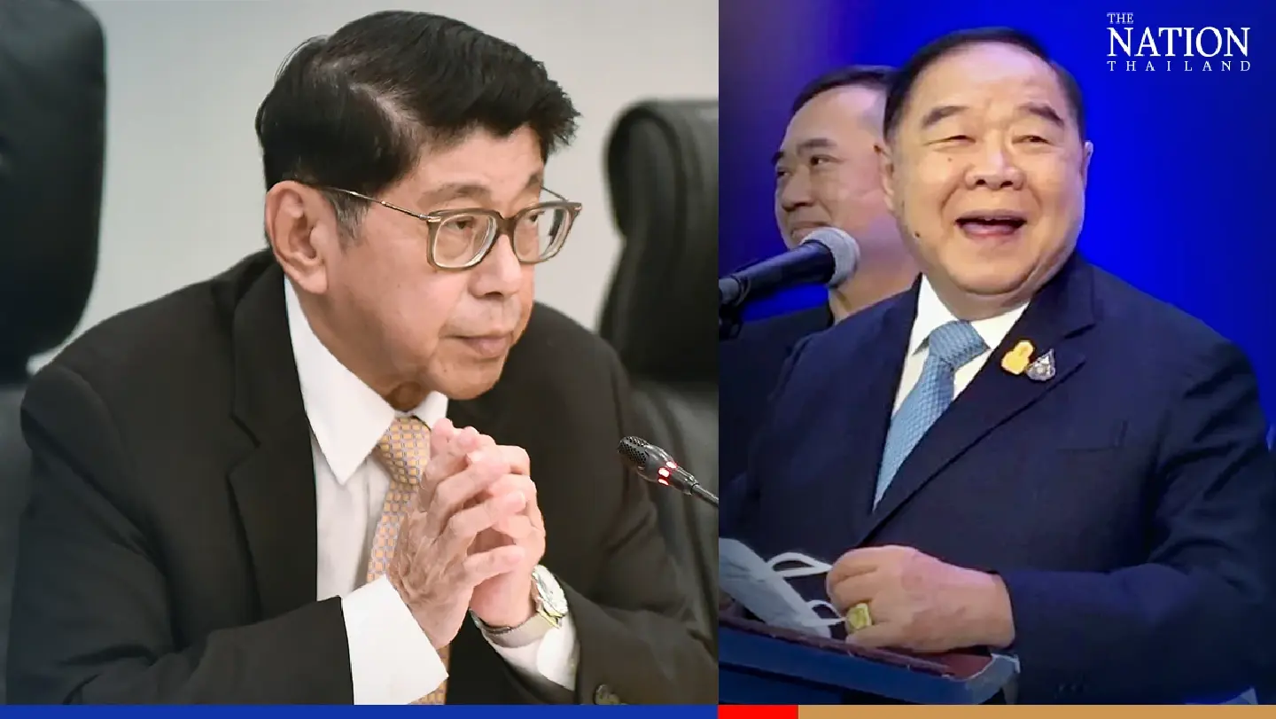 Prawit was ‘joking’ about Phalang Pracharath and RTSCP being same parties Prawit was ‘joking’ about Phalang Pracharath and RTSCP being same parties