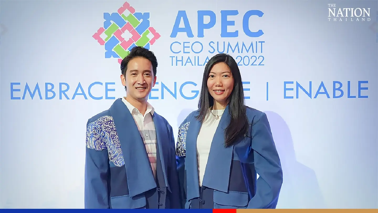 Uniforms designed by student picked for young Thai entrepreneurs attending Apec CEO summit Uniforms designed by student picked for young Thai entrepreneurs attending Apec CEO summit
