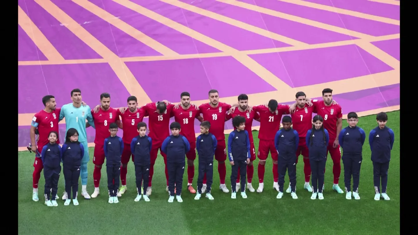 Iran chose not to sing anthem at World Cup opener as England take the knee
