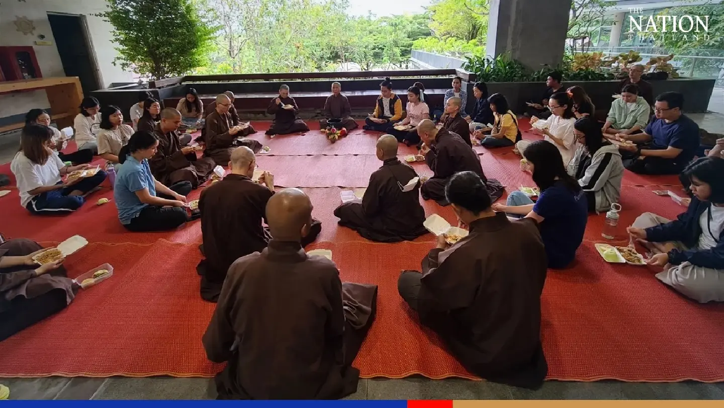 Zen monks teach Thai youth how mindfulness can help them tackle stress