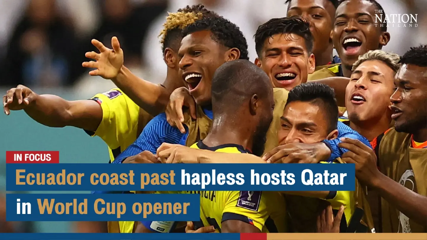 Ecuador coast past hapless hosts Qatar in World Cup opener | The Nation