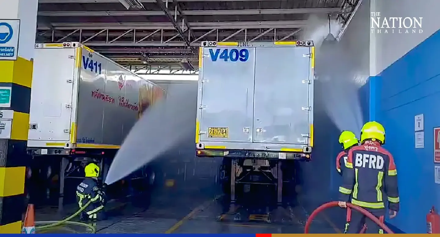 Timely response by firefighters halts gas leak at NGV station in Bangkok Timely response by firefighters halts gas leak at NGV station in Bangkok