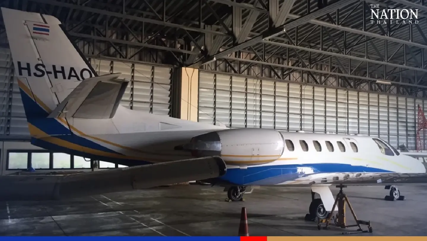 Suspected Chinese mafioso's private jet seized for examination: ONCB Suspected Chinese mafioso's private jet seized for examination: ONCB