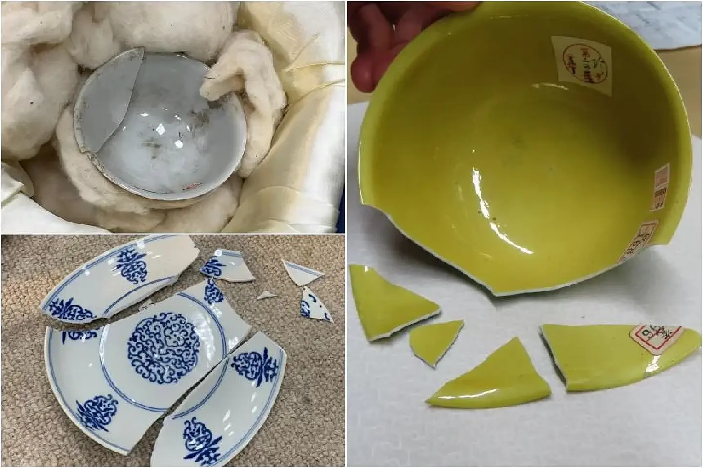 Ming, Qing dynasty artefacts worth $109 million broken, Taiwan museum admits