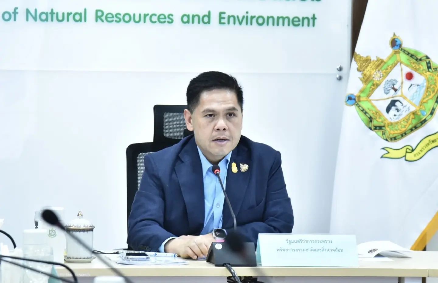 Minister Varawut urges Thai representatives to promote mutual benefits of global communities at COP27