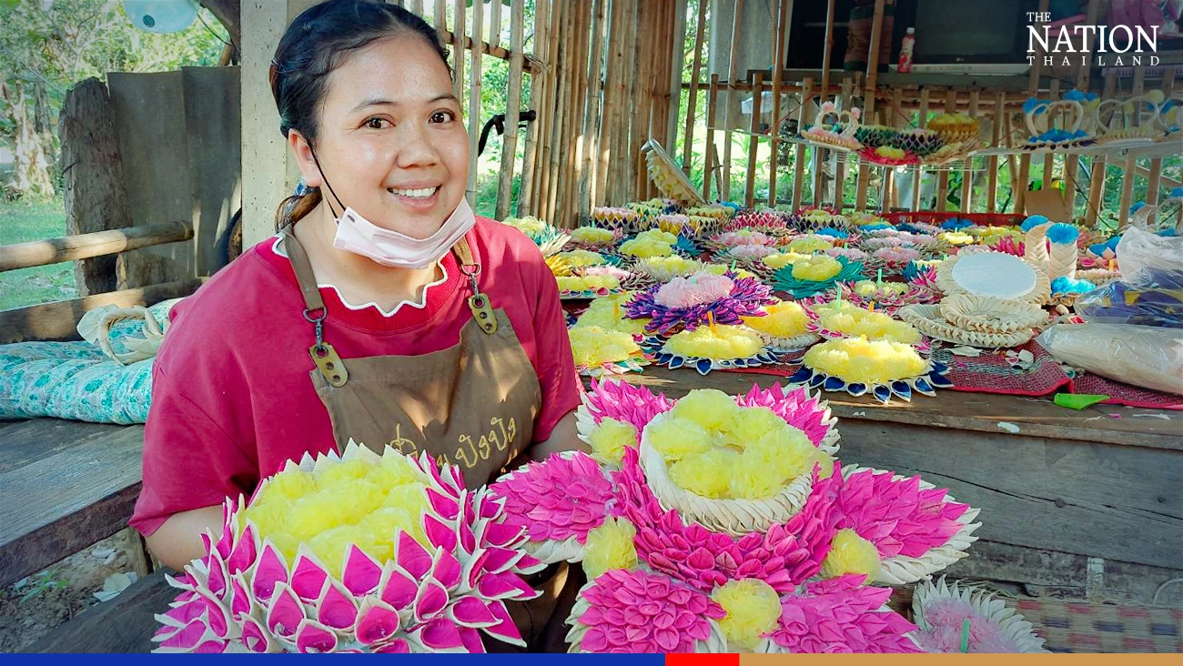 Waste not, want not: From corn husks to floating beauties in Korat
