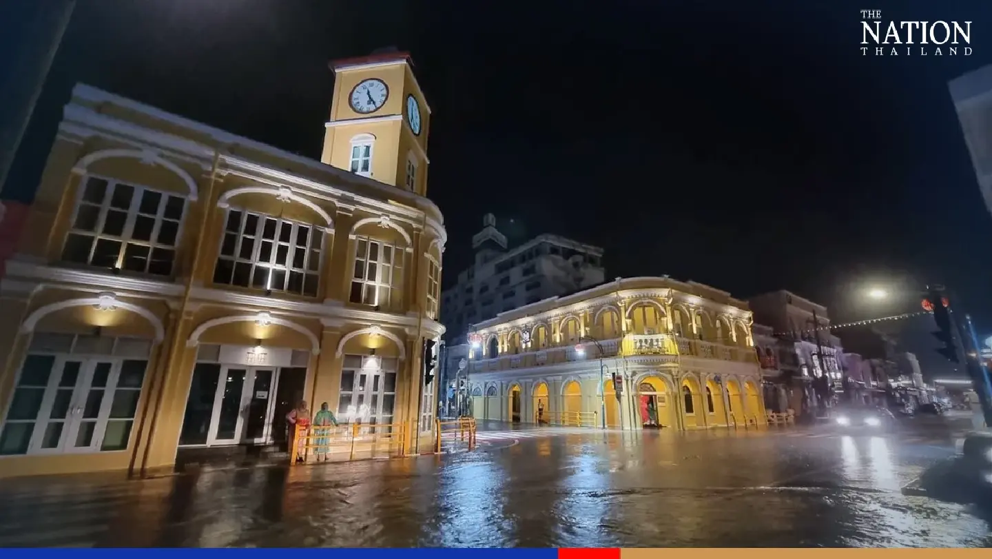 Heavy rains cause severe flooding and damage in Phuket