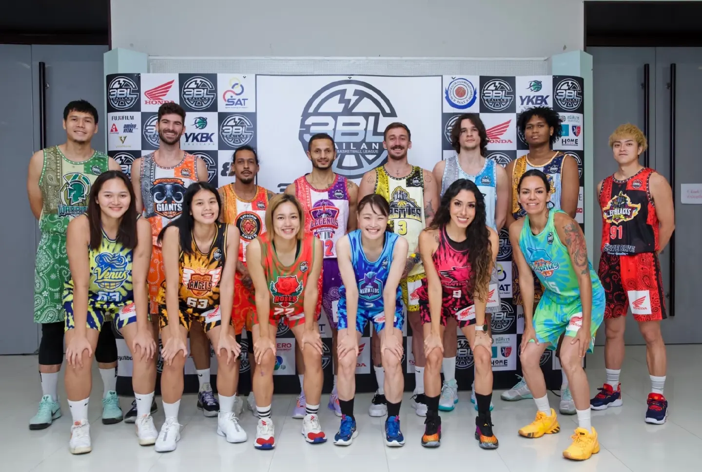 Over 100 Thai and foreign players taking part in 3x3 basketball league Over 100 Thai and foreign players taking part in 3x3 basketball league