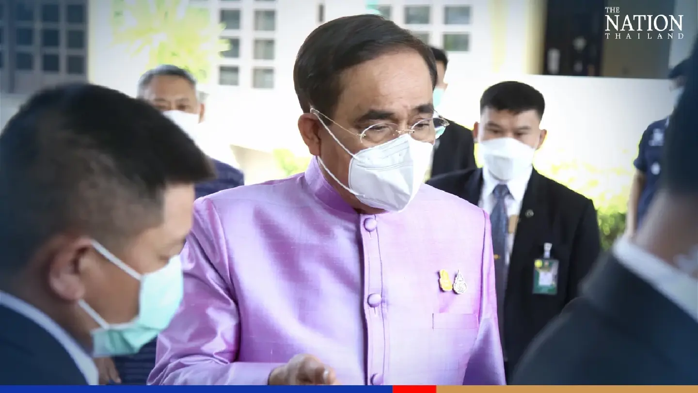 ‘Not yet’, says Prayut in answer to leaving PPRP