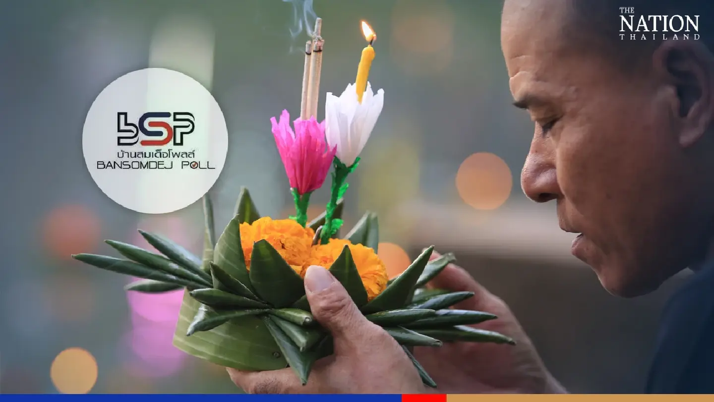 Bangkokians in favour of more eco-friendly Loy Krathong celebrations: survey