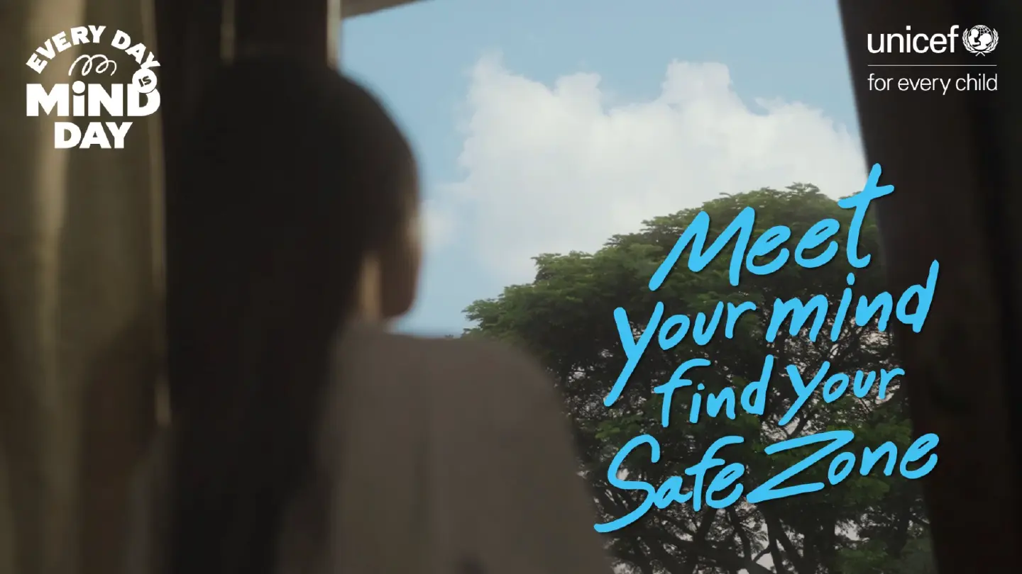 Unicef encourages youth to ‘Meet Your Mind, Find Your Safe Zone’