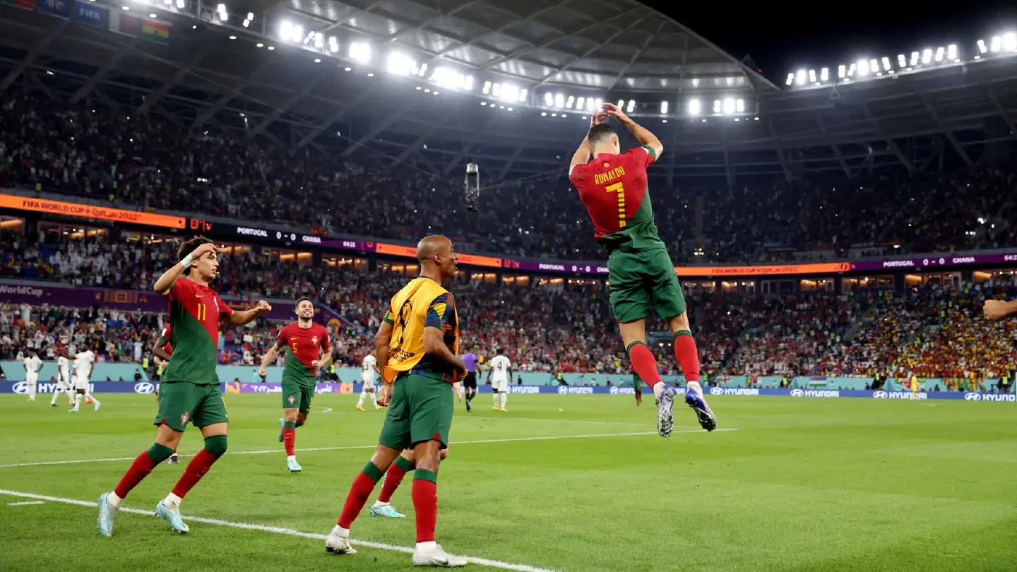 Ronaldo relishes 'beautiful moment' with new World Cup record