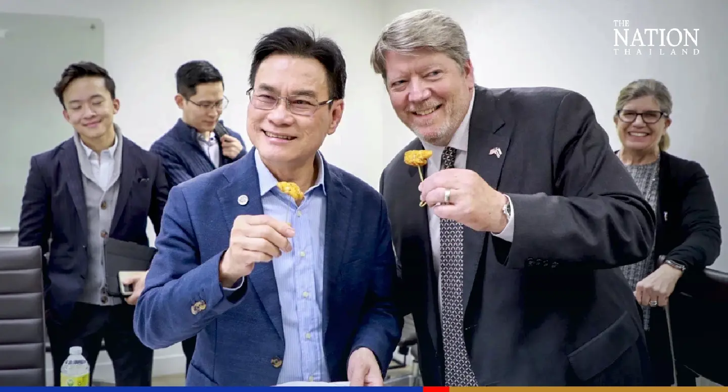 Jurin on LA mission to cut tariffs for Thailand’s US-based food factories