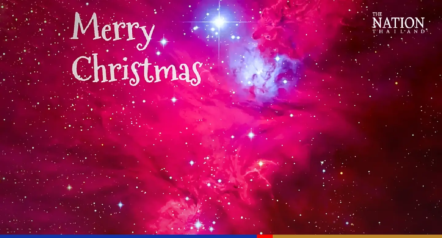 Space agency delivers Christmas greeting from outer space Space agency delivers Christmas greeting from outer space