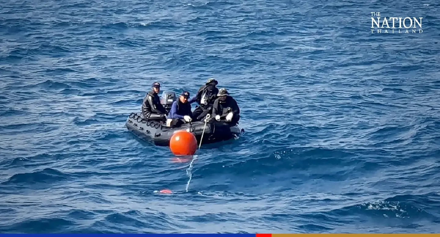 2 more bodies found near HTMS Sukhothai wreckage site, 16 still missing