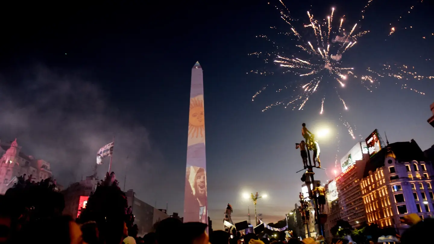 'It is a party!' Across Argentina, fans celebrate World Cup win