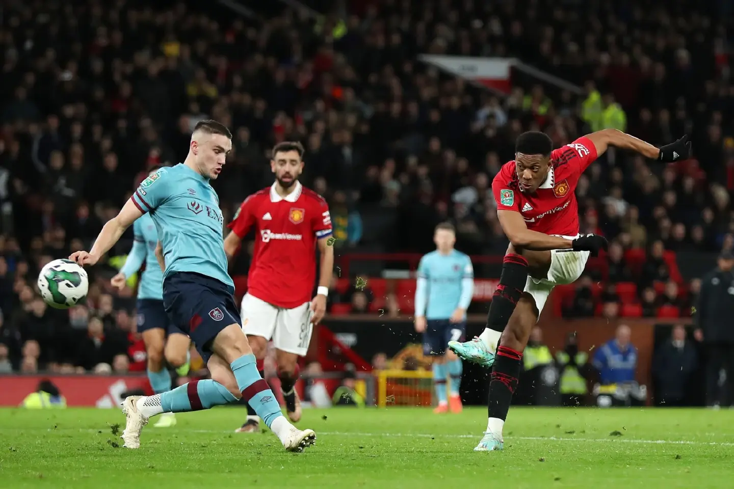TEN HAG PLEASED AS REDS PROGRESS