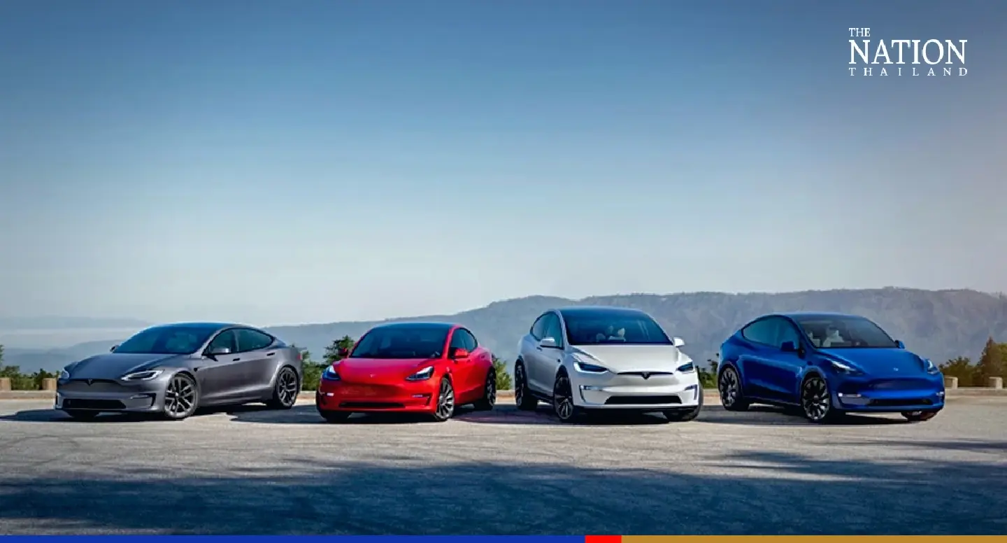Tesla cruises into Thai market