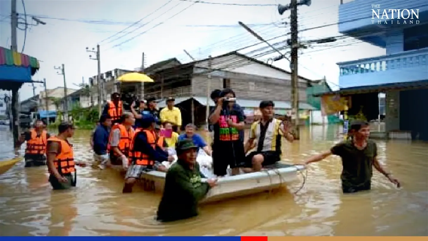 Severe weather conditions keep students at home in Hat Yai