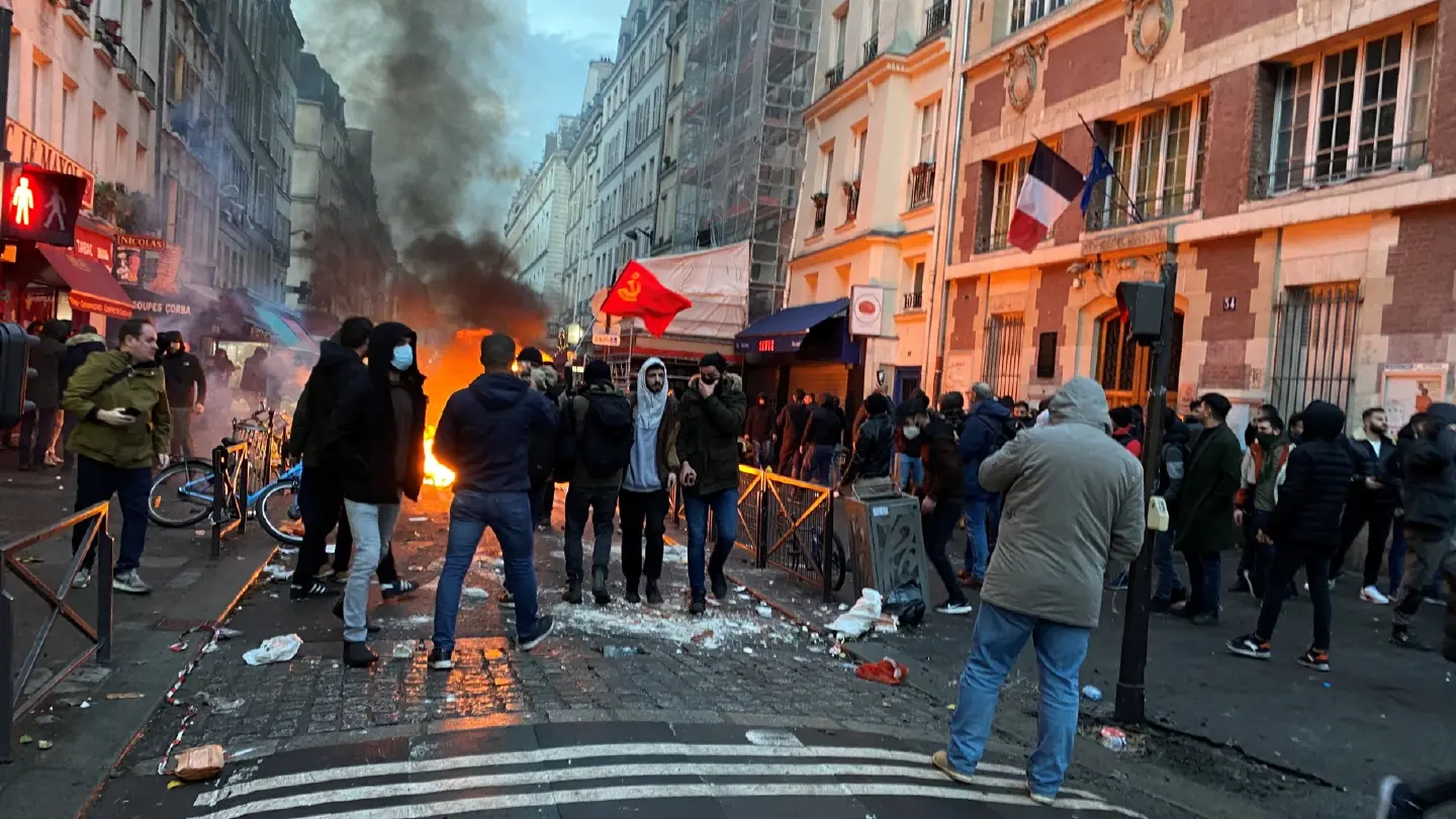 Gunman in Paris kills three in attack on Kurdish center, sparking protests Gunman in Paris kills three in attack on Kurdish center, sparking protests
