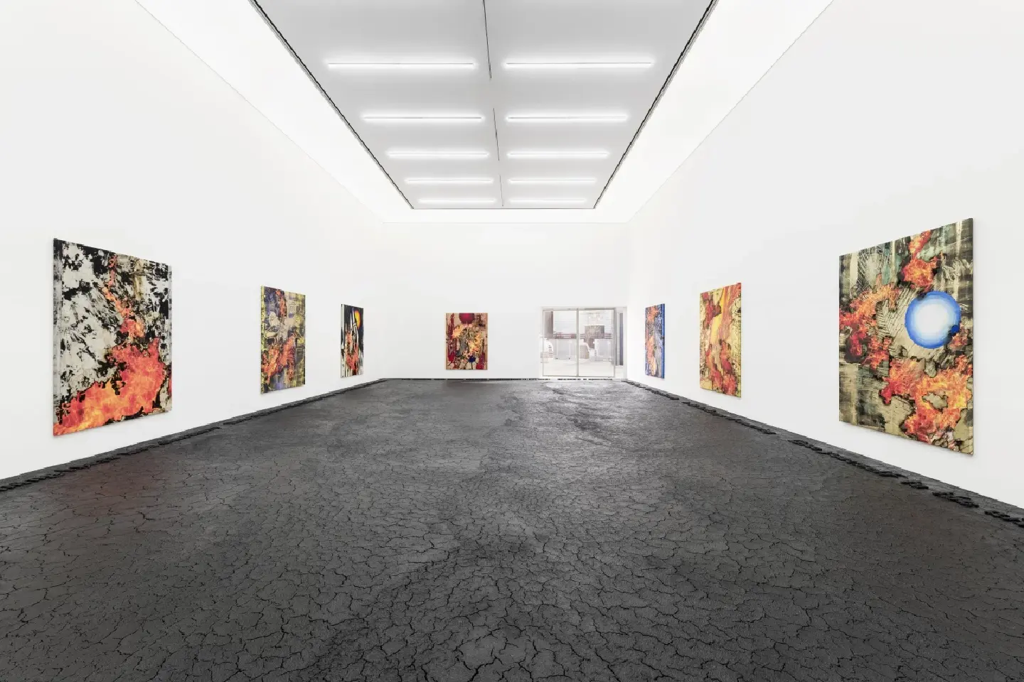 Ashes are circle of life in Thai artist Korakrit Arunanondchai's paintings Ashes are circle of life in Thai artist Korakrit Arunanondchai's paintings