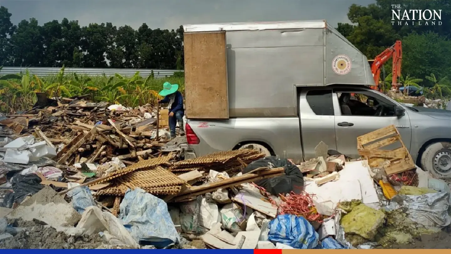 Seven people face charges over illegal dumping in Bangkok