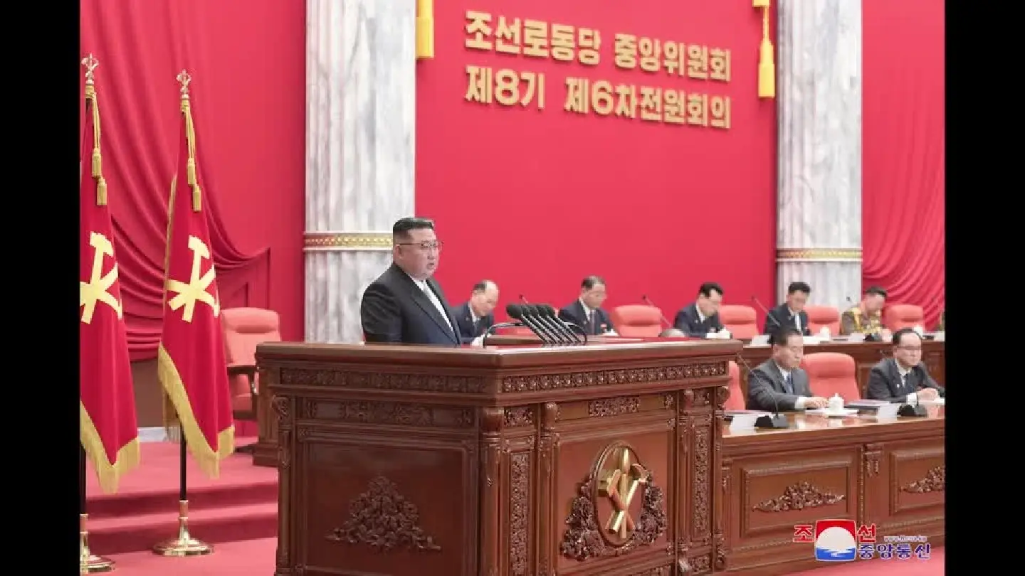 North Korea's Kim kicks off key party meeting ahead of New Year North Korea's Kim kicks off key party meeting ahead of New Year