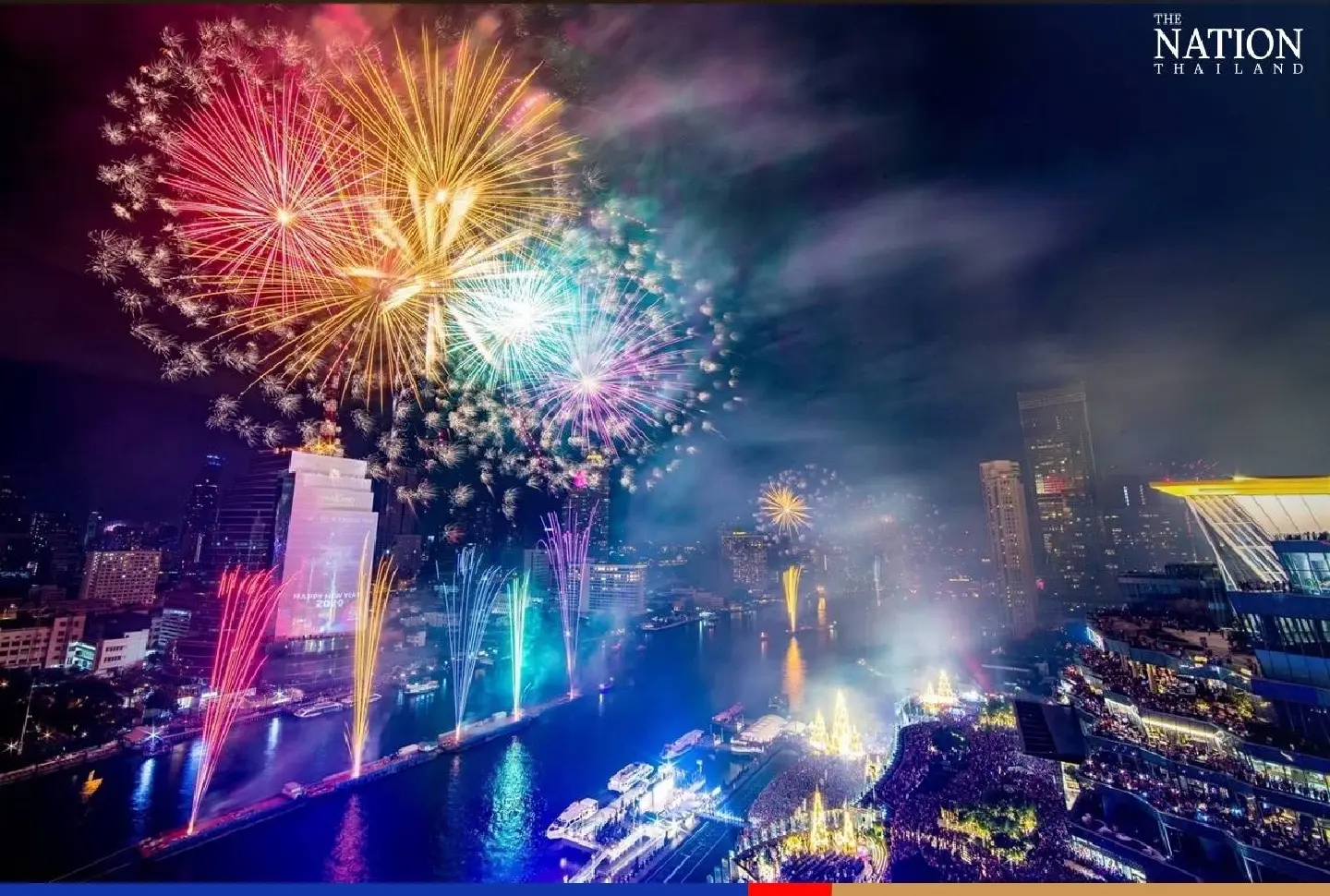 Chao Phraya river to light up with spectacular firework displays during new year countdown