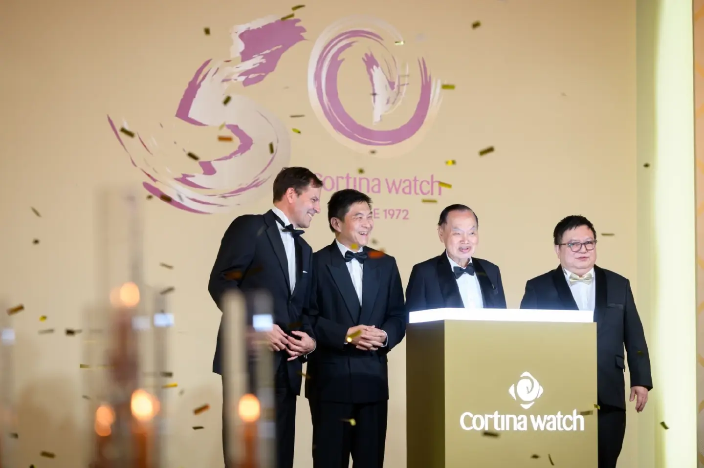 Cortina Watch’s Golden Jubilee culminates amid the splendour of love and joy