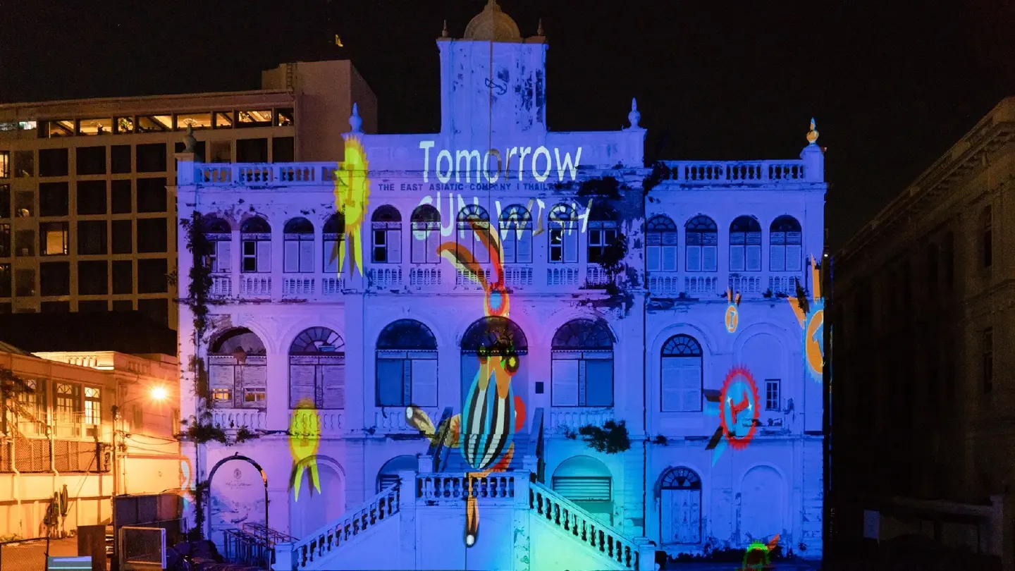 Bangkok’s annual light and digital art festival “Awakening Bangkok 2022” returns for its 5th edition to the Charoenkrung-Talad Noi neighborhood, aims to promote nighttime economy, social and economic sustainability, and festival tourism