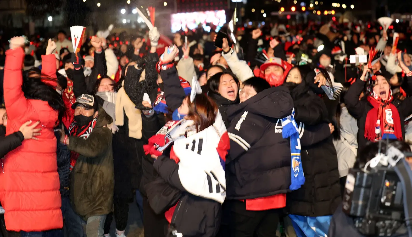 South Korea fans overjoyed after win over Portugal to set foot in next round of World Cup
