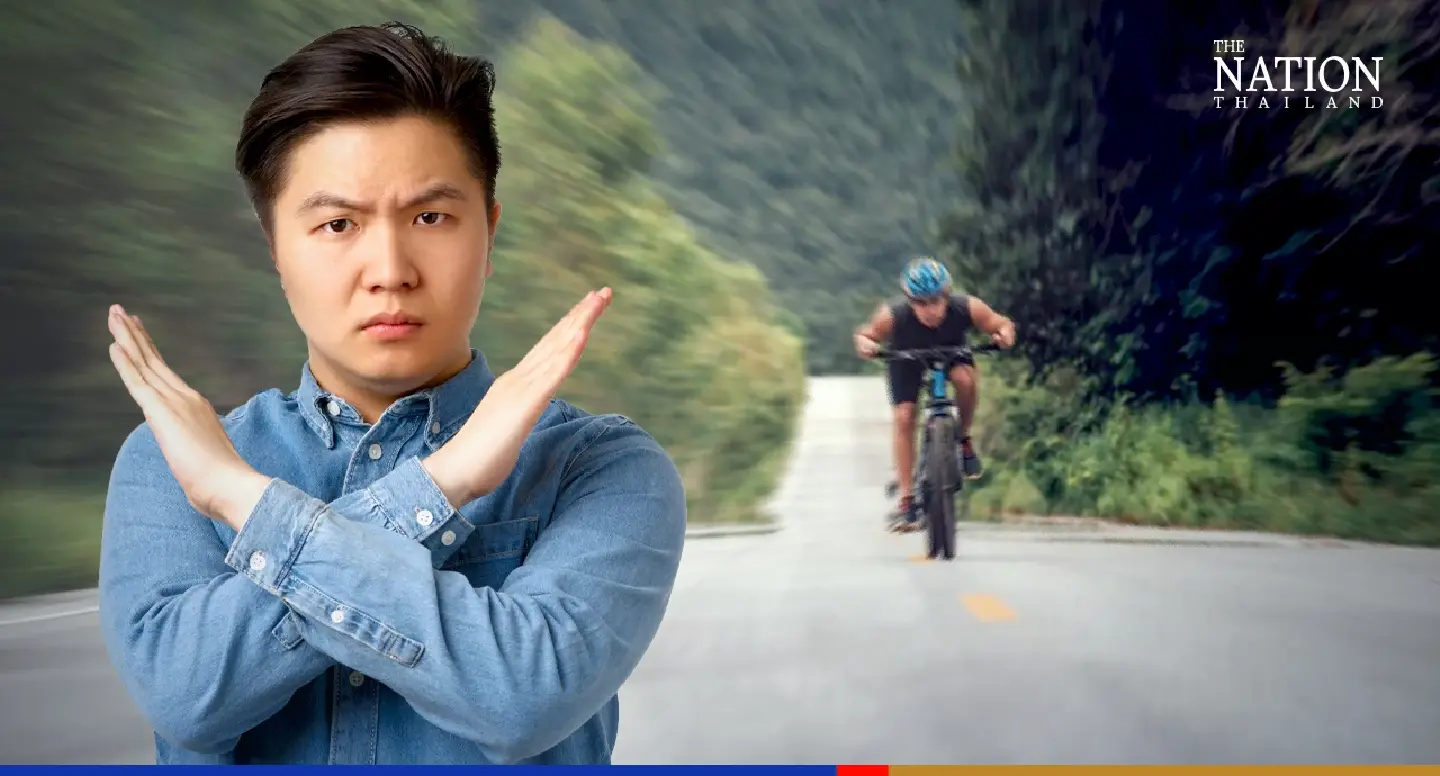 Cyclists banned from riding downhill in Chiang Mai's Doi Inthanon