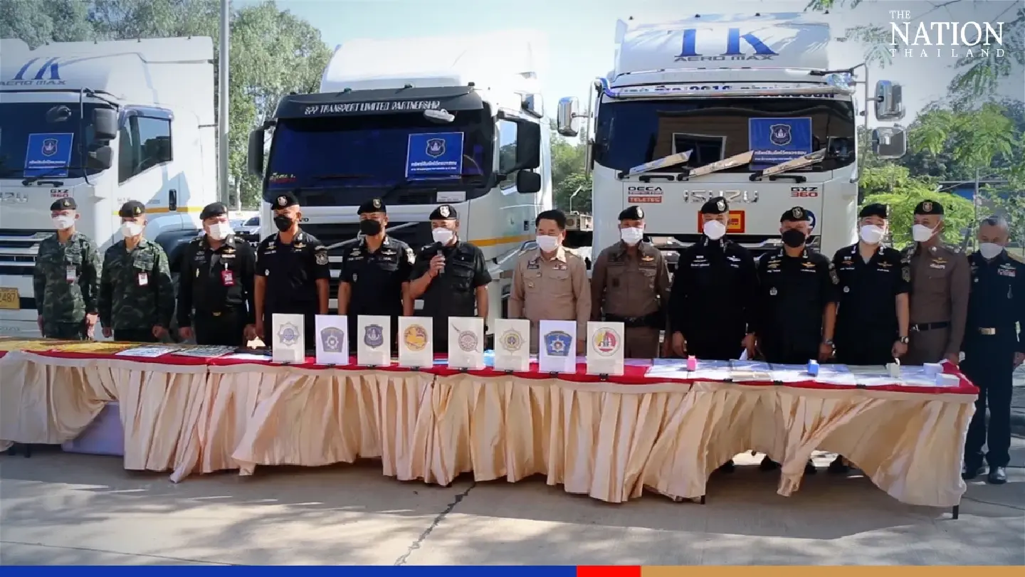 Assets worth THB2.5bn seized from Northeast drug gang posing as truckers