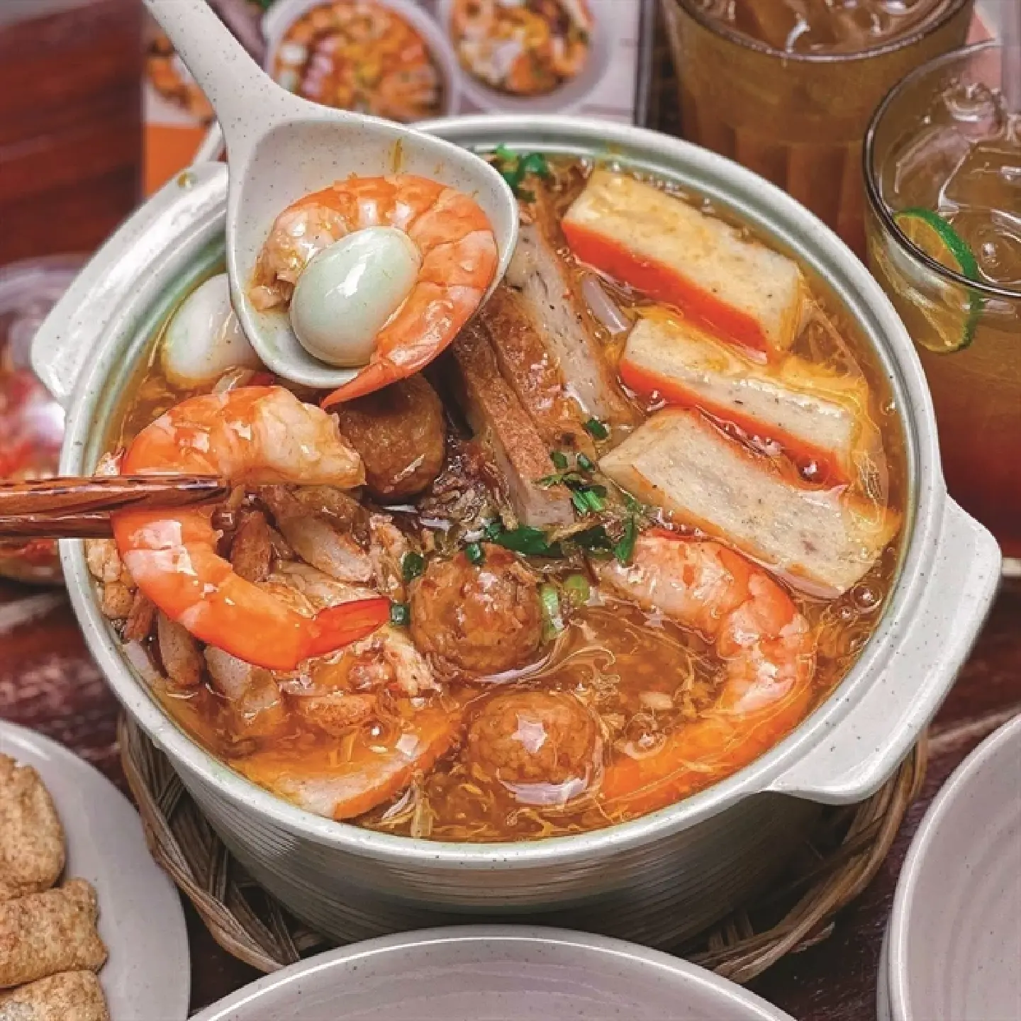 Rice noodle soup for crab lovers Rice noodle soup for crab lovers
