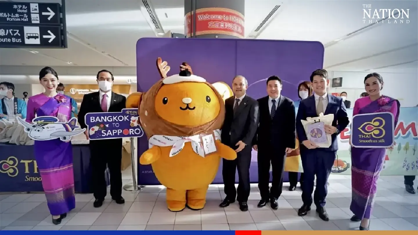 THAI resumes Sapporo flights amid increase in travellers to Japan THAI resumes Sapporo flights amid increase in travellers to Japan