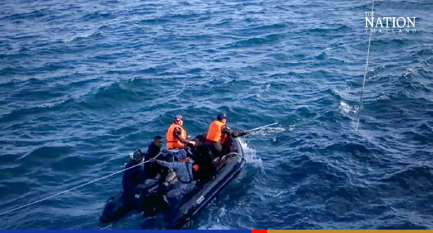 Navy divers searching wreck of HTMS Sukhothai; 11 still missing