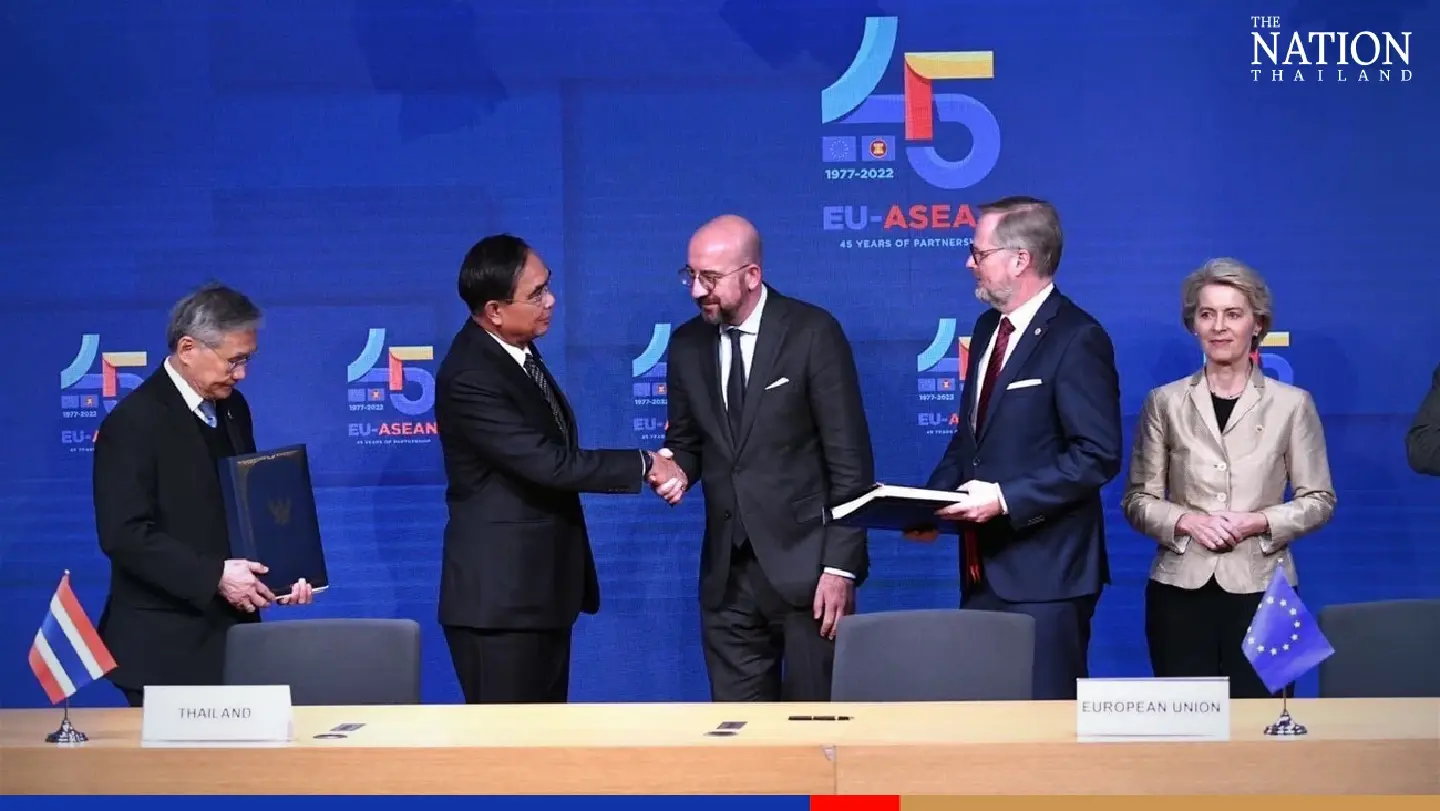 Thailand signs partnership and cooperation deal with the EU Thailand signs partnership and cooperation deal with the EU