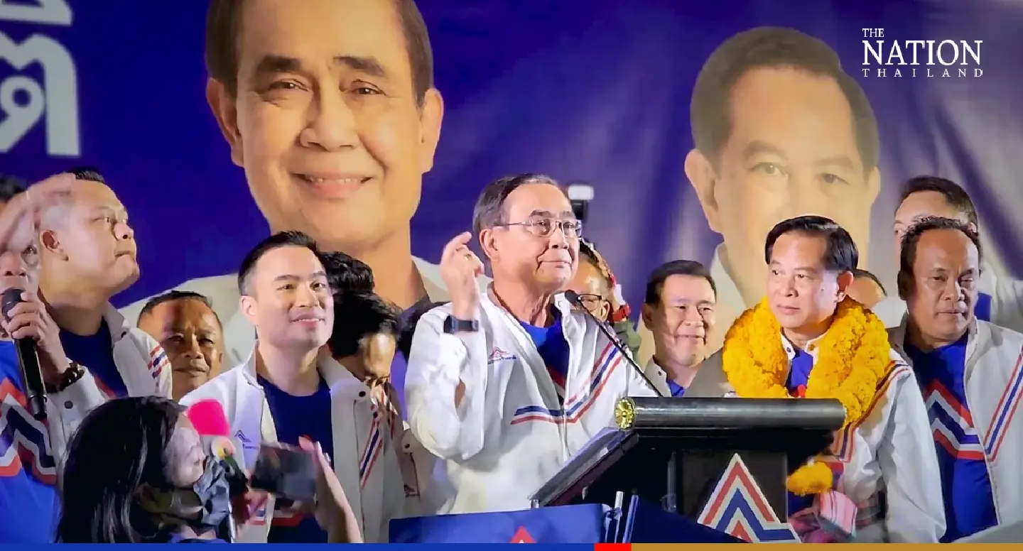 Prayut boasts of his achievements as he starts campaigning for votes