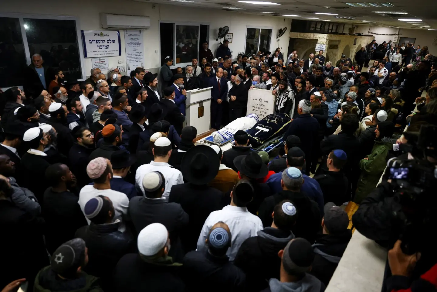 Funeral held for married couple killed in Jerusalem synagogue shooting