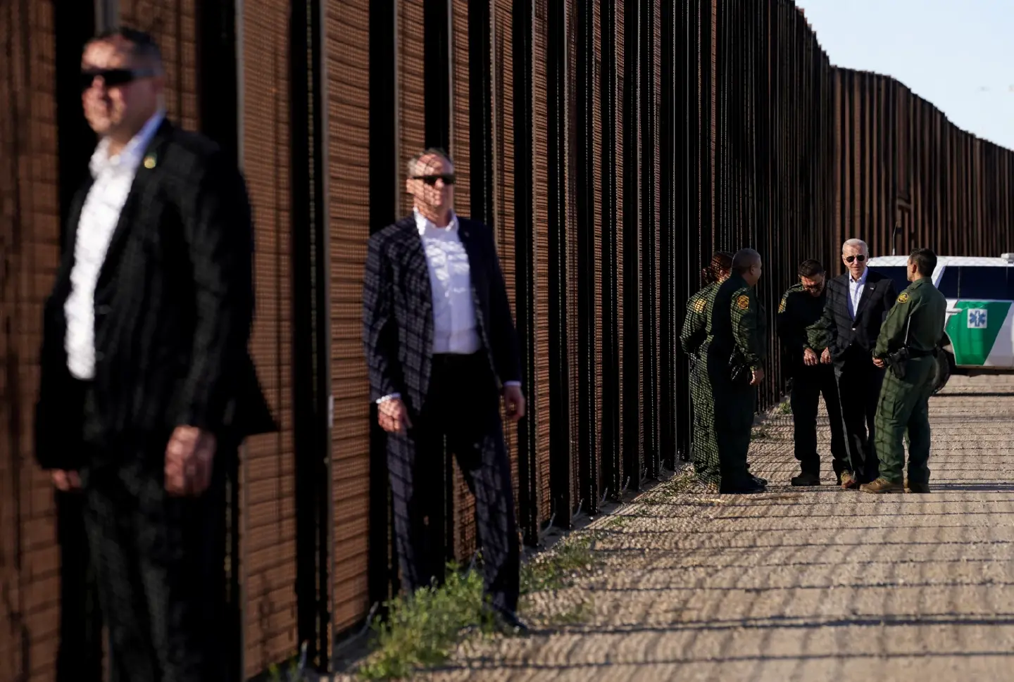 Biden visits US-Mexico border as immigration issue heats up