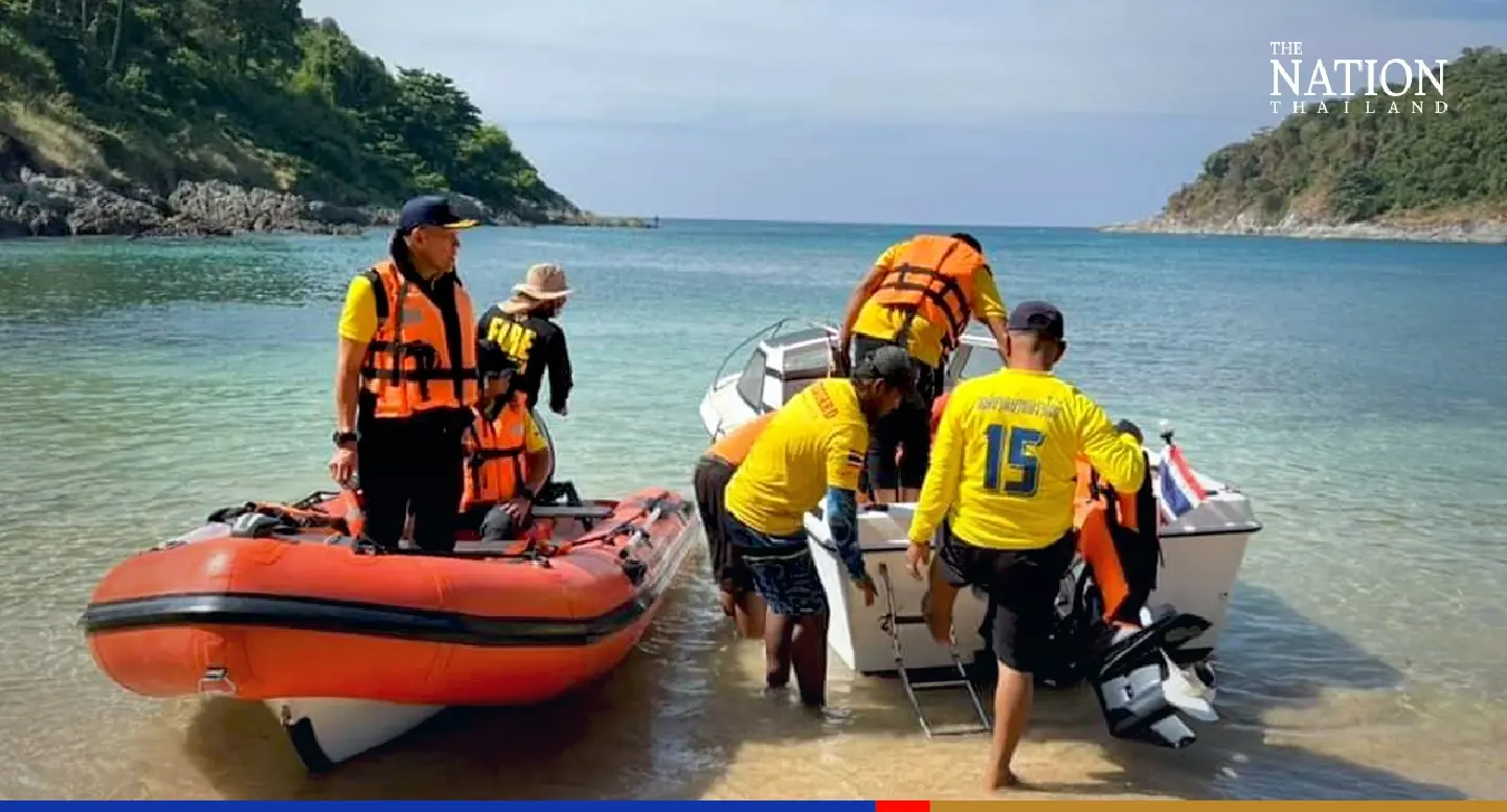 Hunt continues for Romanian diver gone missing in Phuket seas Hunt continues for Romanian diver gone missing in Phuket seas