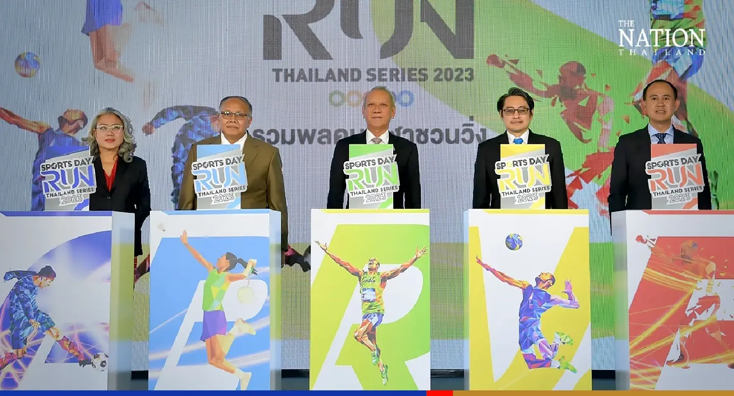 Buakaw leads sports stars in campaign to get Thais fit Buakaw leads sports stars in campaign to get Thais fit