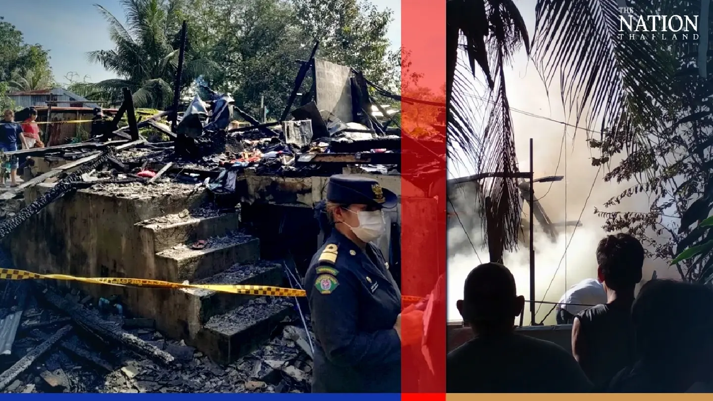 Fire leaves 3 Bangkok families homeless in Yannawa district