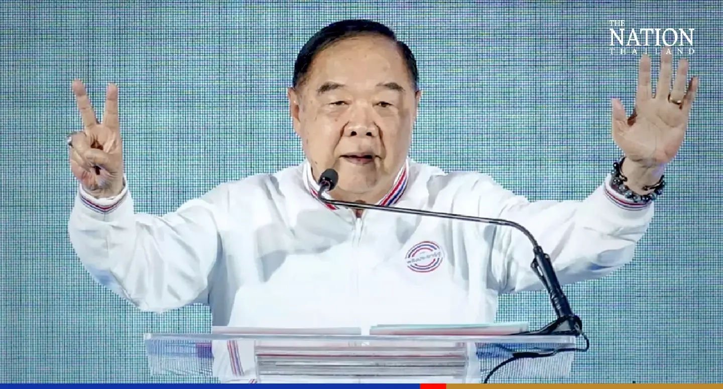 Prawit 'ready to be PM', pledges to boost welfare
