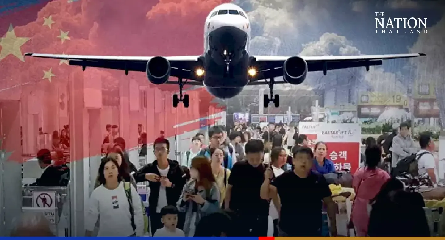 First planeload of 200 Chinese tourists to land in Thailand on Monday